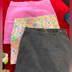 Mini skirts perfect for summer